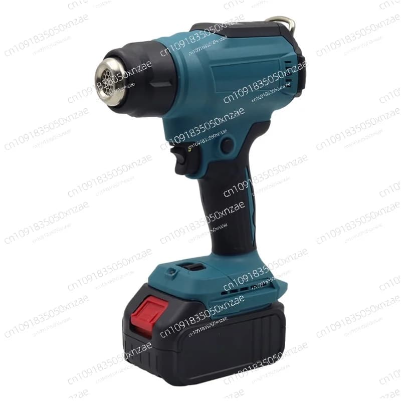 Pistola termica portatile per pellicola per auto con display digitale con batteria al litio di livello industriale, piccola pistola termica ricaricabile