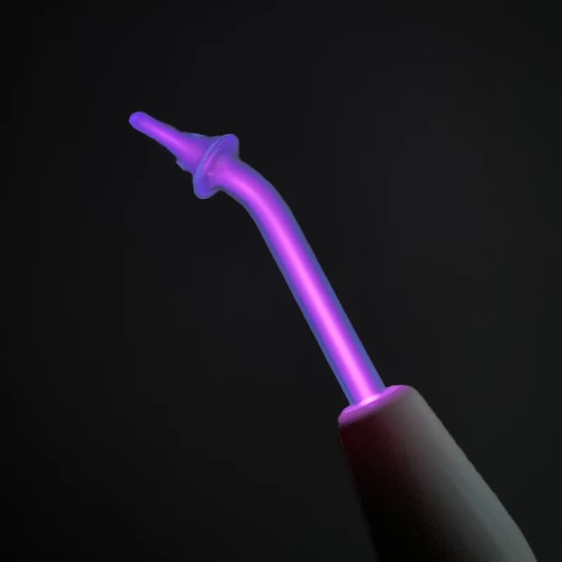 Elettrodo HF Sostituisci Applicatore Macchina facciale portatile ad alta frequenza Vetro Aron Tubo al neon Raggio rosso Spot per l'acne