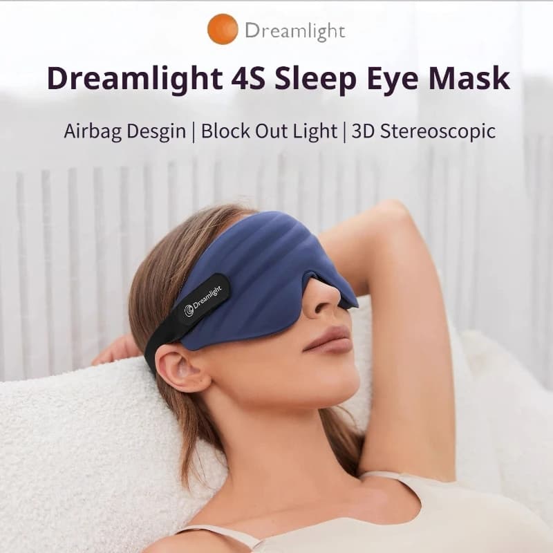 2025 New Dreamlight 4S Eye Mask Sleep 3D Stereoscopic for Men Women Adult Sleeping Aid Block Out Light Eye Masks Slaapmasker
