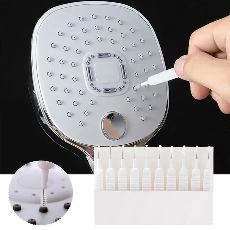 Nuovo 10 pz/set Soffione Doccia Spazzola Per La Pulizia Lavaggio Anti-intasamento Piccola Spazzola Poro Gap Spazzola Per La Cucina Wc Foro Del Telefono
