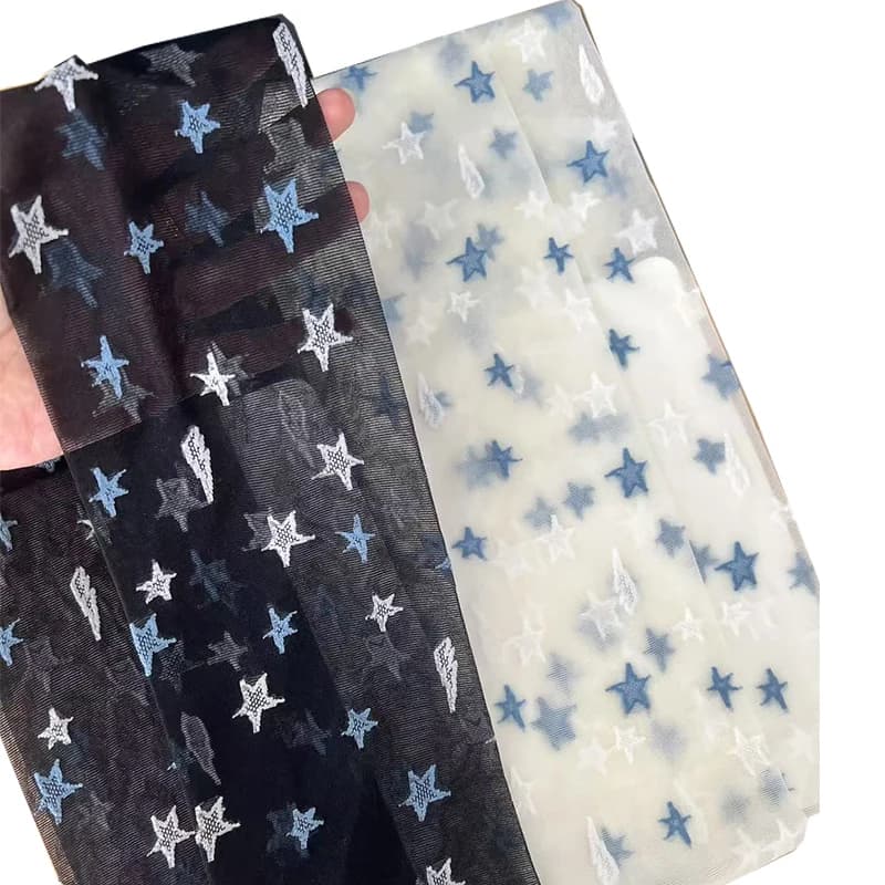 Calze a rete da donna con stampa coreana a fiocco, calze in seta sexy, collant stampati, calze nere per cosplay Lolita JK giapponese