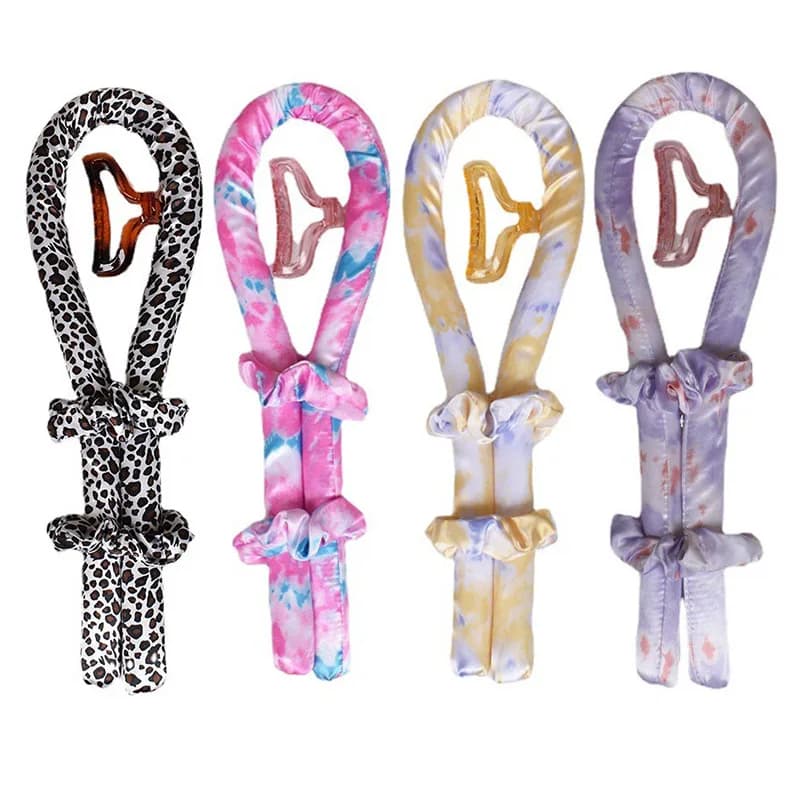 Lazy Sleep Curling Iron Sponge No Heat Rubber Curling Iron Big Wave Curling Set accessori Kawaii estetica Room Decor