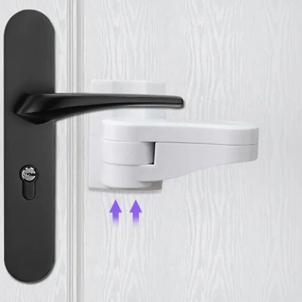 Serratura universale a leva per porta Maniglie per mobili professionali Serrature Fermo Dispositivo di protezione per la sicurezza del bambino per bambini Chiusura per armadietto per bambini