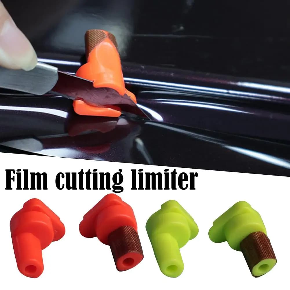 Car Film Cutting Limiter Precision Window Tint Edge Trimmer Auxiliary Guide Tool For Vinyl Wrap PPF Application