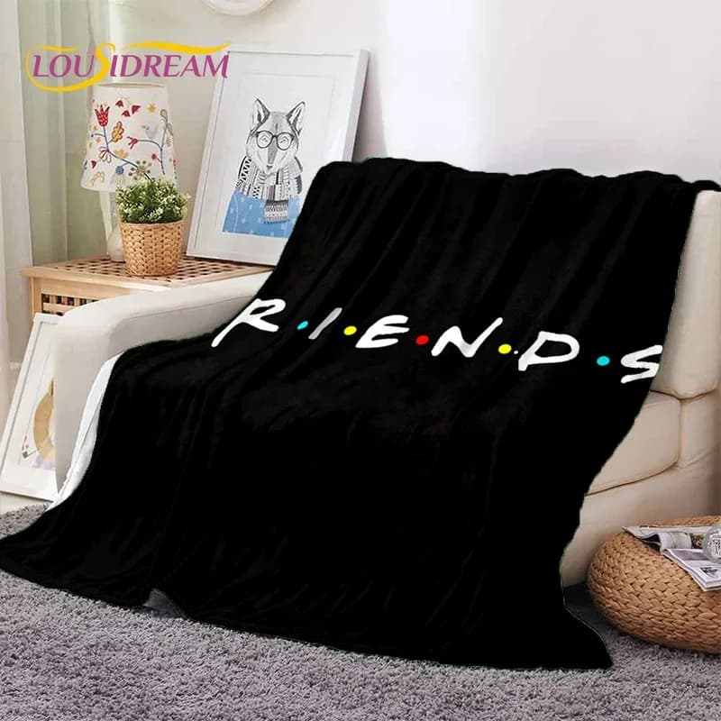 Ultimi amici classici TV 3D morbida coperta di flanella per letti camera da letto divano picnic, coperta per copertura per il tempo libero all'aperto regalo per bambini