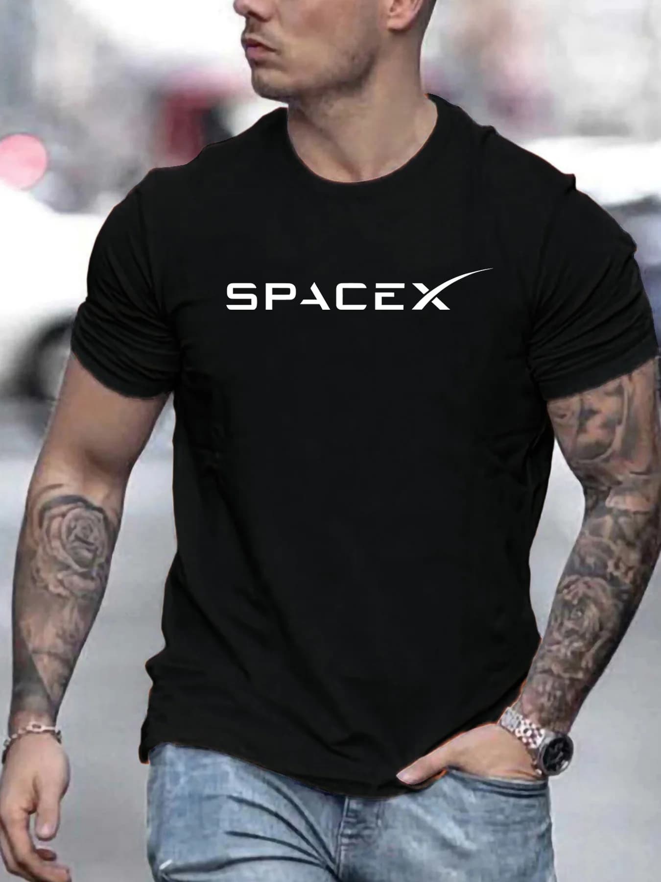 Summer Men Sports Fitness Oversized Loose Short Sleeve T-shirt Mesh Quick Dry Breathable Gym Bodybuilding Daily Wear