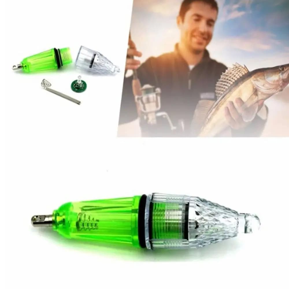 Mini indicatore calamari esca esca artificiale goccia profonda lampada subacquea impermeabile strumento per pesci luce flash a LED luce da pesca