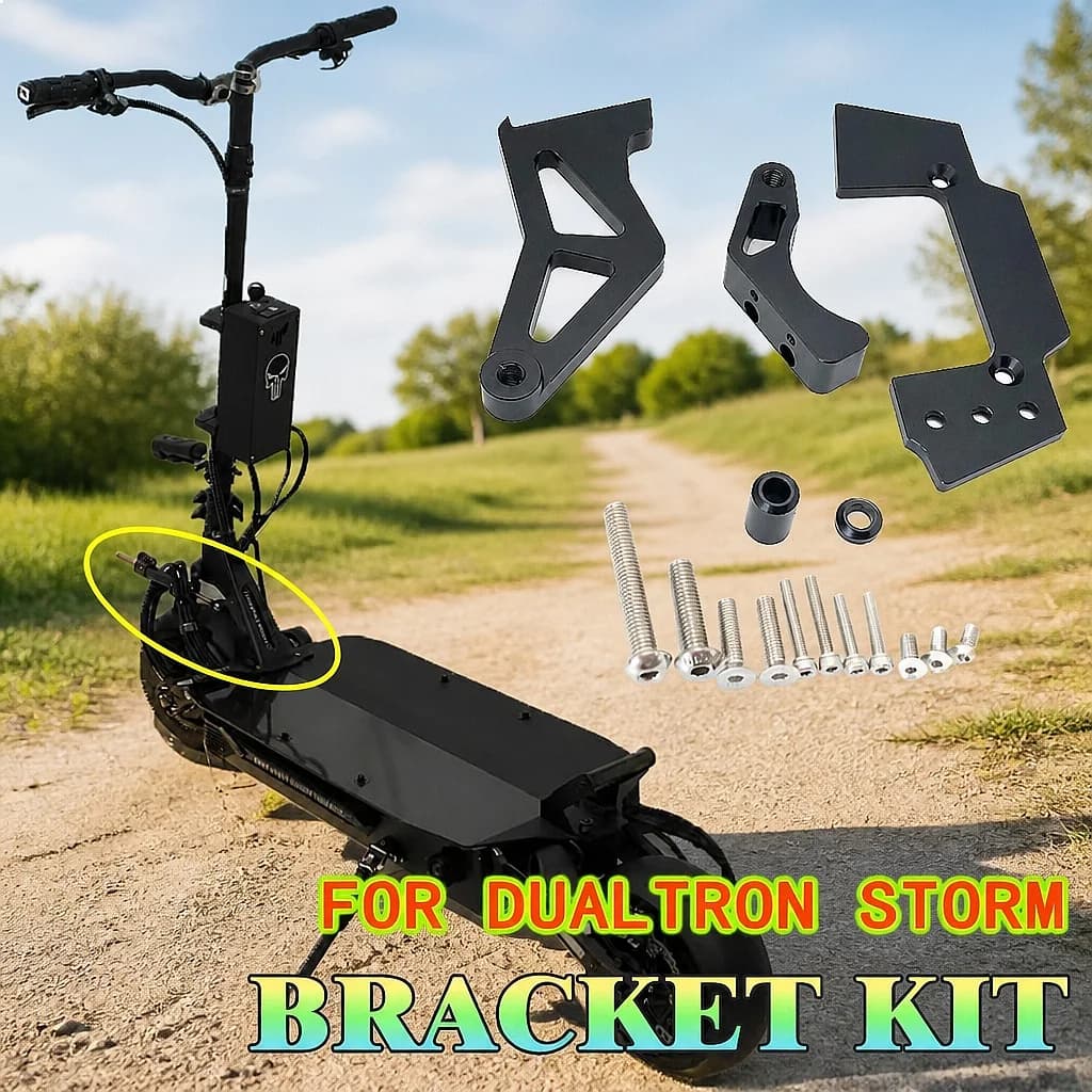 Aluminum Alloy Steering Damper Bracket for Dualtron Storm Electric Scooter Speed Stability Upgrade Part