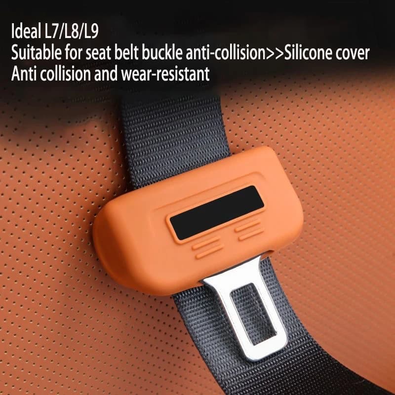 Per Ldeal L6/L7/L8/L9 Copertura protettiva per cintura di sicurezza Accessori per la modifica della cintura di sicurezza Forniture interne antiusura in silicone
