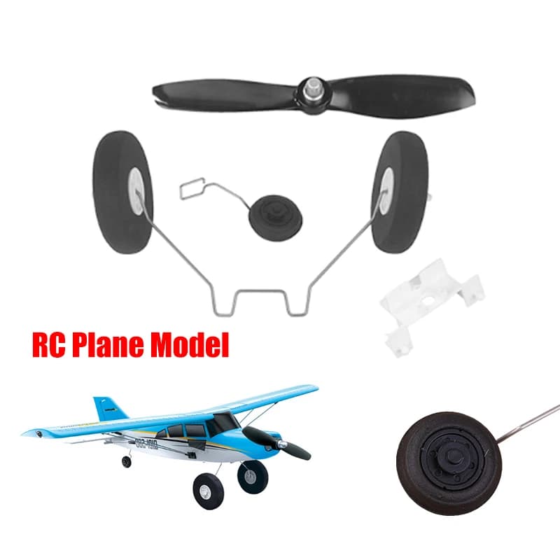 1 Qidi560 5x4.5 Modello Aereo Elica RC, Supporto Motore, Carrello di Atterraggio, Pezzo di Ricambio, Accessori per Aeromobili