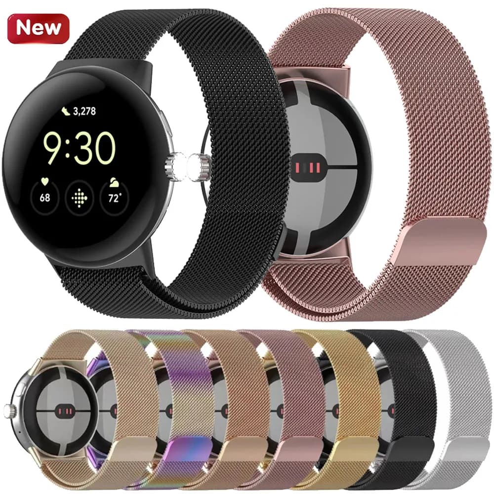 Metal Magnetic Strap For Google Pixel Watch 2 1 Smartwatch Bracelet wristband Pixel Watch 4 3 41mm watchband belt Accessories