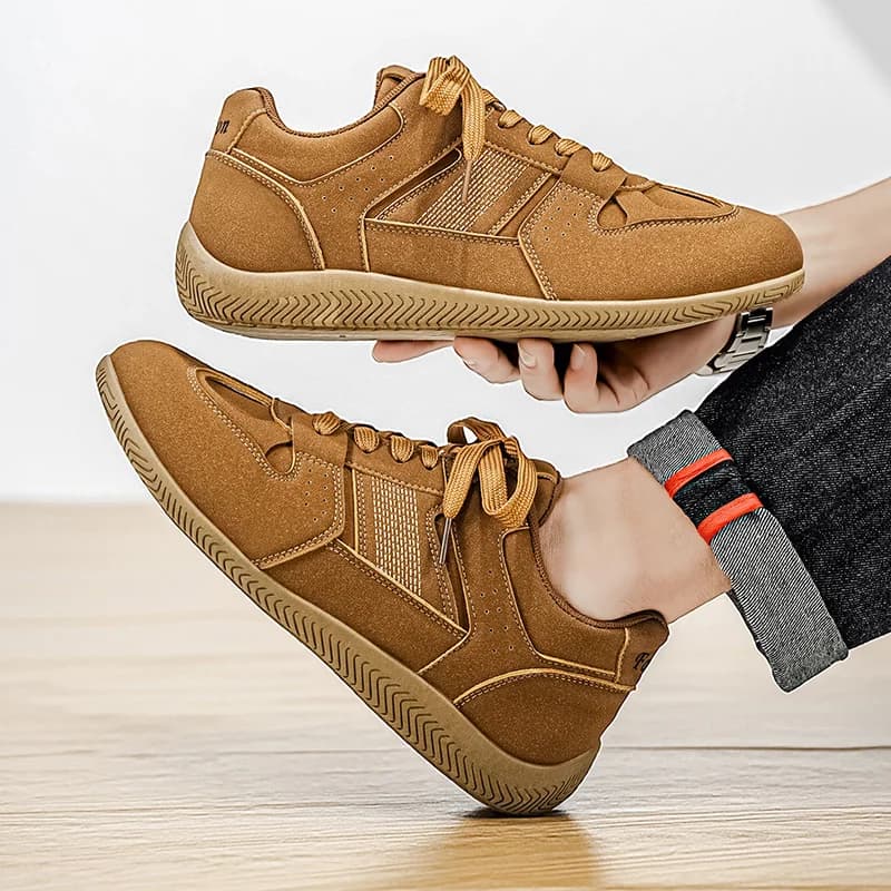 Scarpe Sportive Casual da Uomo con Suola Spessa, Scarpe da Camminata e Corsa, Antiscivolo, Comode, Traspiranti, Vulcanizzate