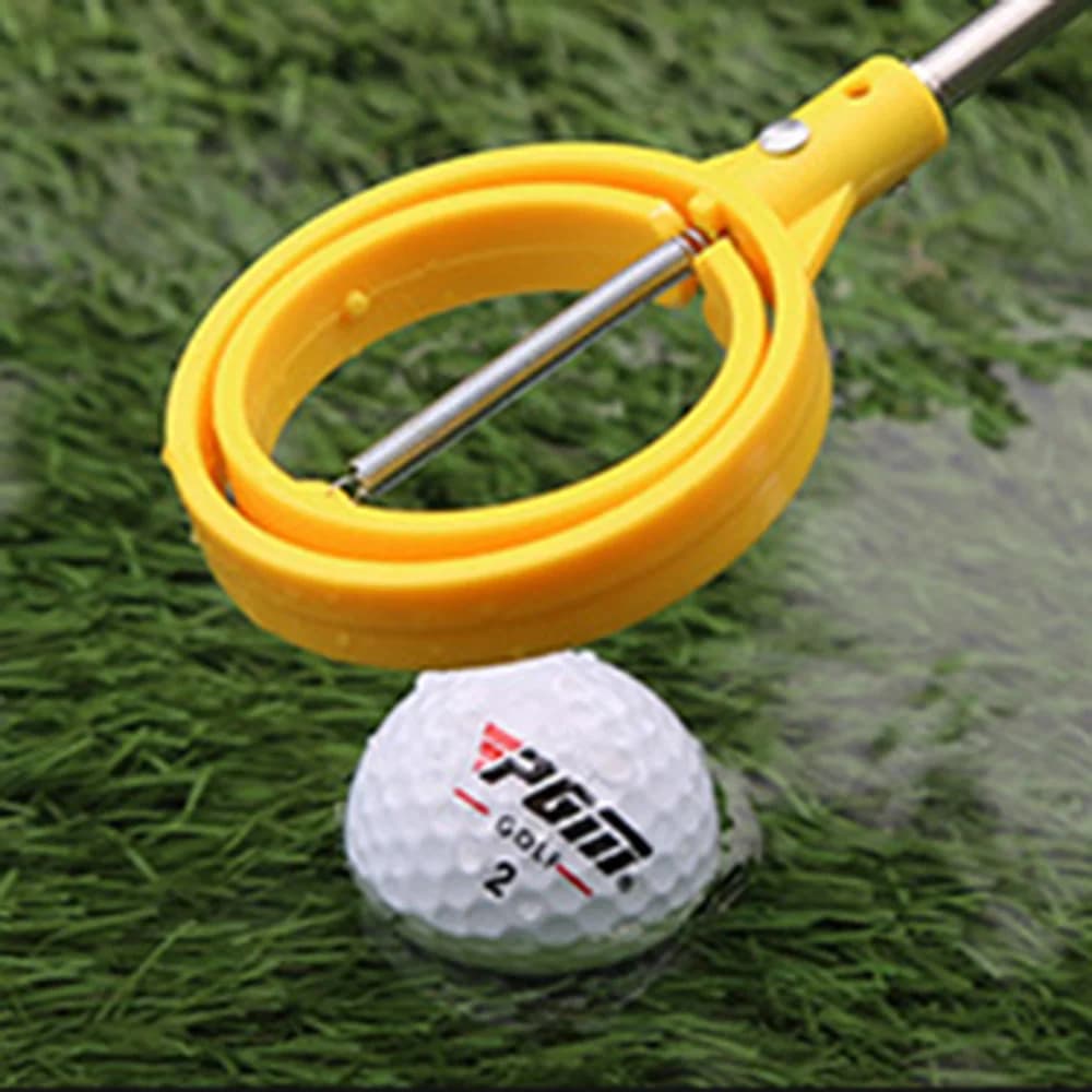 PGM 2 Meters Freely Retractable Golf Antenna Mast Ball Picker Golf Ball Catcher Golf Ball Pick Up Tool Golf Accessory