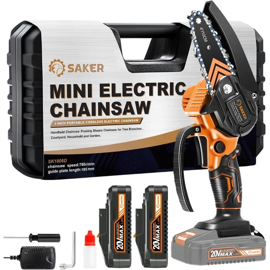Mini chainsaw 2025 New update Portable Cordless Powersaws Small portable chain saw Shears for tree bran