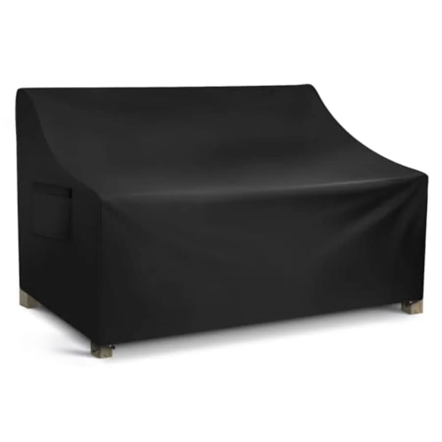 Waterproof Cover for 3 Posts Outdoor Sofa, Resistant, for Chaise Longue Sofa Deep, Large, for Garden Furnishing with Air Sphate, 82.6'' L x