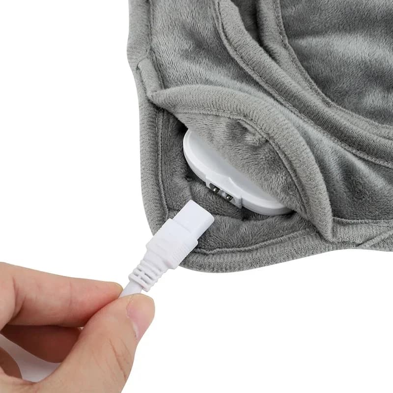 Electric Foot Heating Pad Washable Feet Warmer Heater Household Soft Plush Thermal Blanket Foot Warming Mat Home Office Bedroom