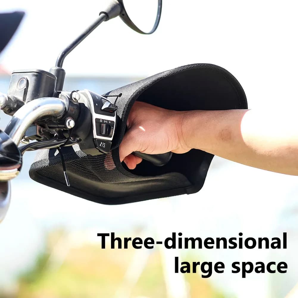 Guanti da moto per manubrio, protezione mani auto, coprimanopole estivi antivento e traspiranti, protezione solare