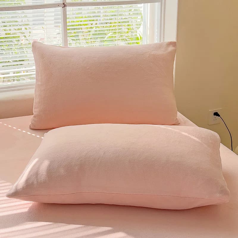 2 pezzi fodera per cuscino in morbido velluto rosa grigio kaki nero fodera per cuscino camera da letto divano decorazione federa 48x74 cm cuscini per l'inverno
