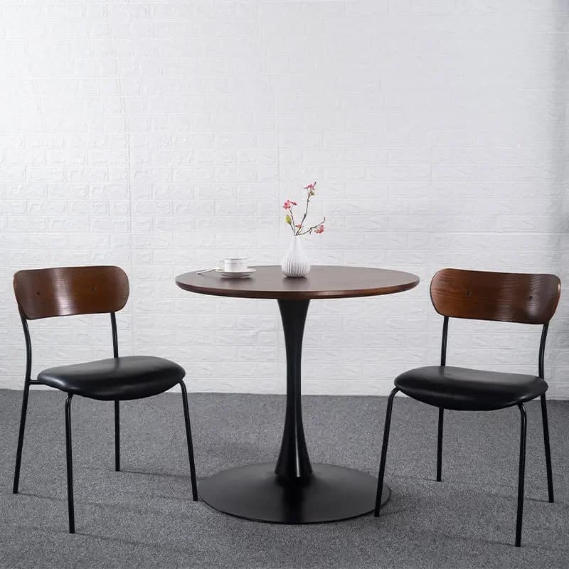 Light Luxury dining chair, Nordic style, with customized cushion in soft fabric, wrought iron table chair, wholesale.