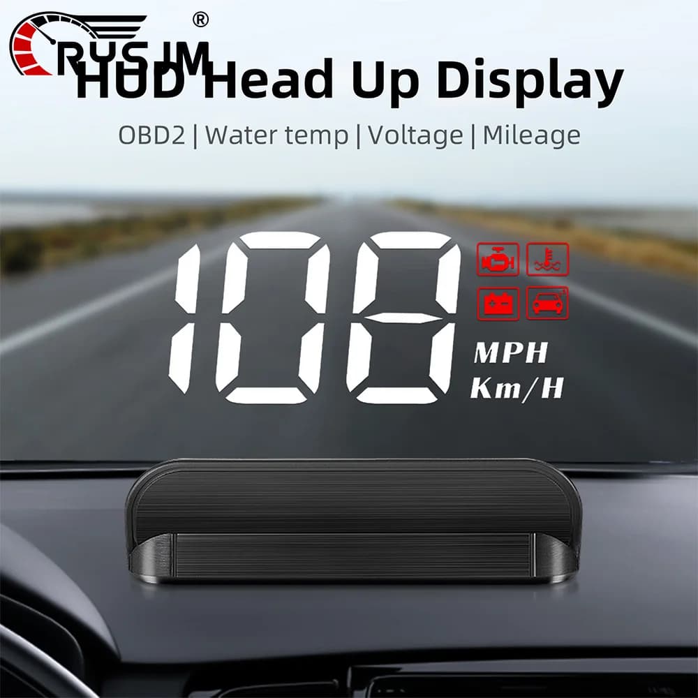 M3 Auto OBD2 GPS Head-Up Display Auto Elettronica per auto OBD HUD Proiettore Display Tachimetro per auto digitale Accessori per tutte le auto