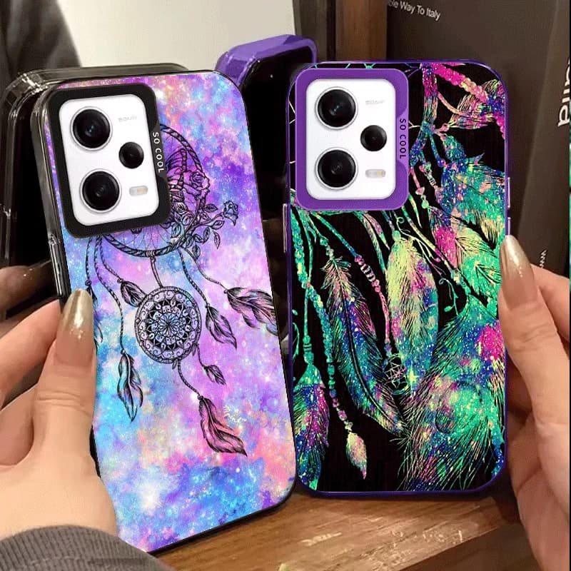Mandala Dreamcatcher Soft Phone Case for Xiaomi Redmi Note 13 14 15 Pro Plus 12S 12 11S 11 11T 10S 10 Shockproof Cover Back Shel