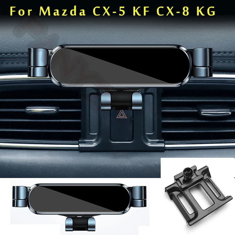 Supporto per telefono da auto per Mazda CX5 CX 5 KF CX 8 KG 2017 2021 2022 staffa per lo Styling dell'auto supporto GPS supporto girevole accessori mobili