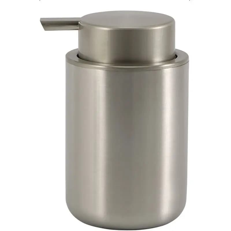 Stainless Steel Soap Pump Dispenser For Liquid Hand Soap Easy To Press Lotion Dispenser Silver
