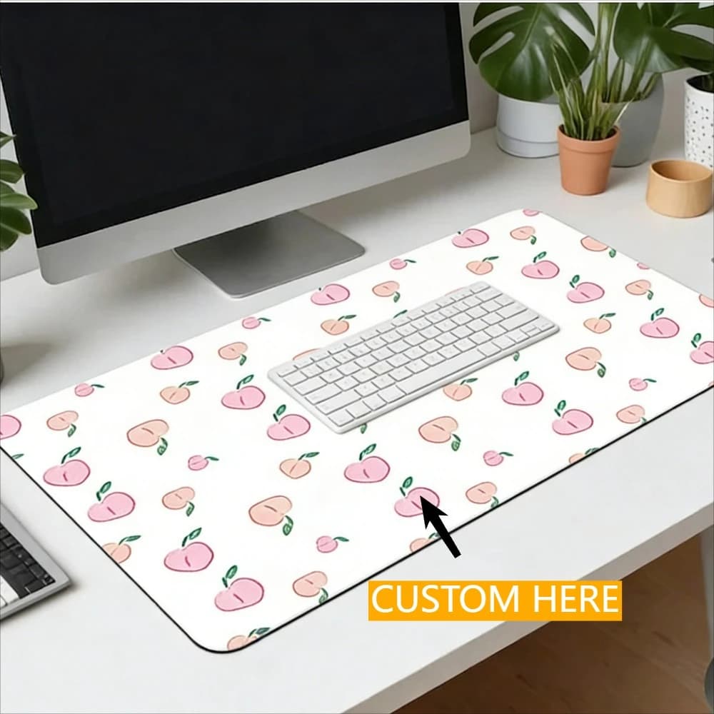 Tappetino per mouse personalizzato con foto - Tappetino da scrivania personalizzato per laptop, perfetto per ufficio, gaming e come regalo. Ideale per l'arredamento della casa