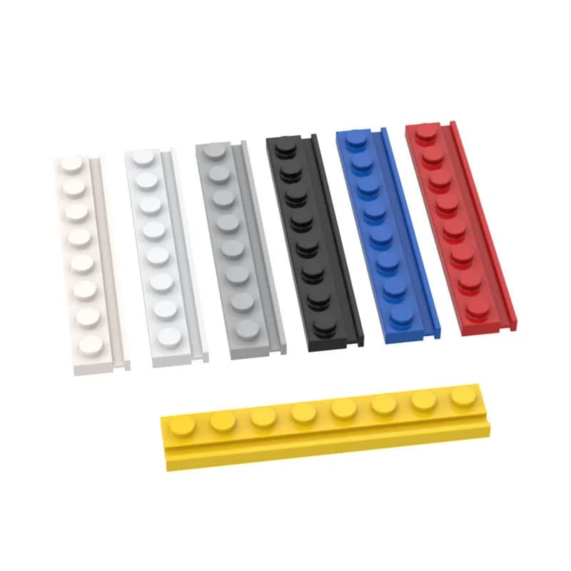 50g/22PCS 6081 Angolo 4 Fori Pendenza Curva 2x4x1 1/3 con Top Building Blocks Moc Compatibile con Mattoni FAI DA TE giocattoli per bambini