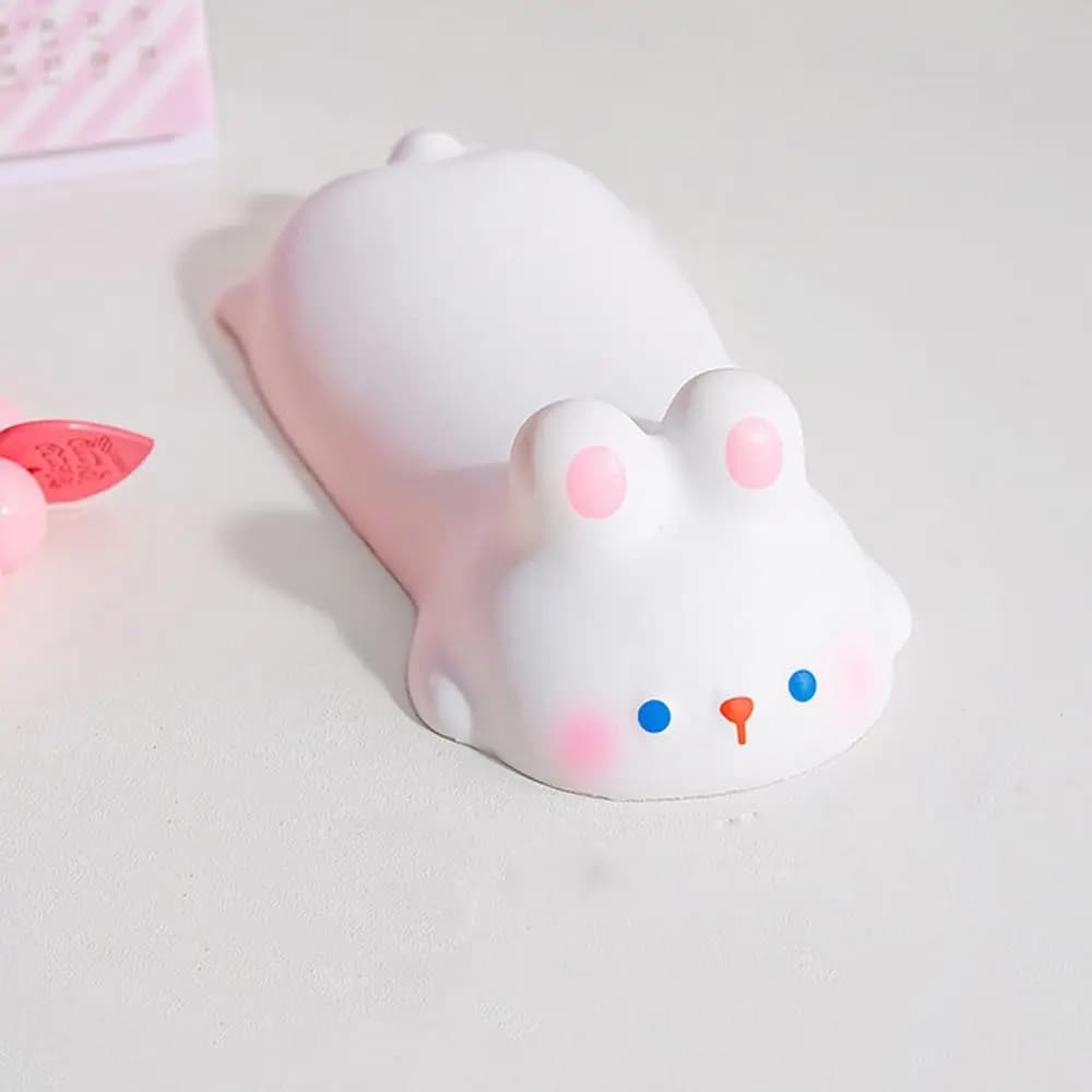 Tappetino per mouse poggiapolsi modello animale cartone animato tappetino da tavolo scrivania micemat supporto per poggiapolsi tappetino per mouse supporto per le mani antiscivolo