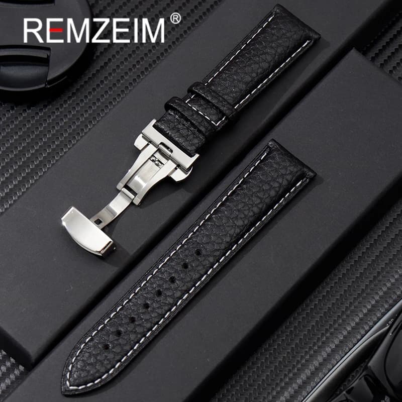 18mm 20mm 22mm genuine leather watch strap for men women strap for handmade calf leather strap for women