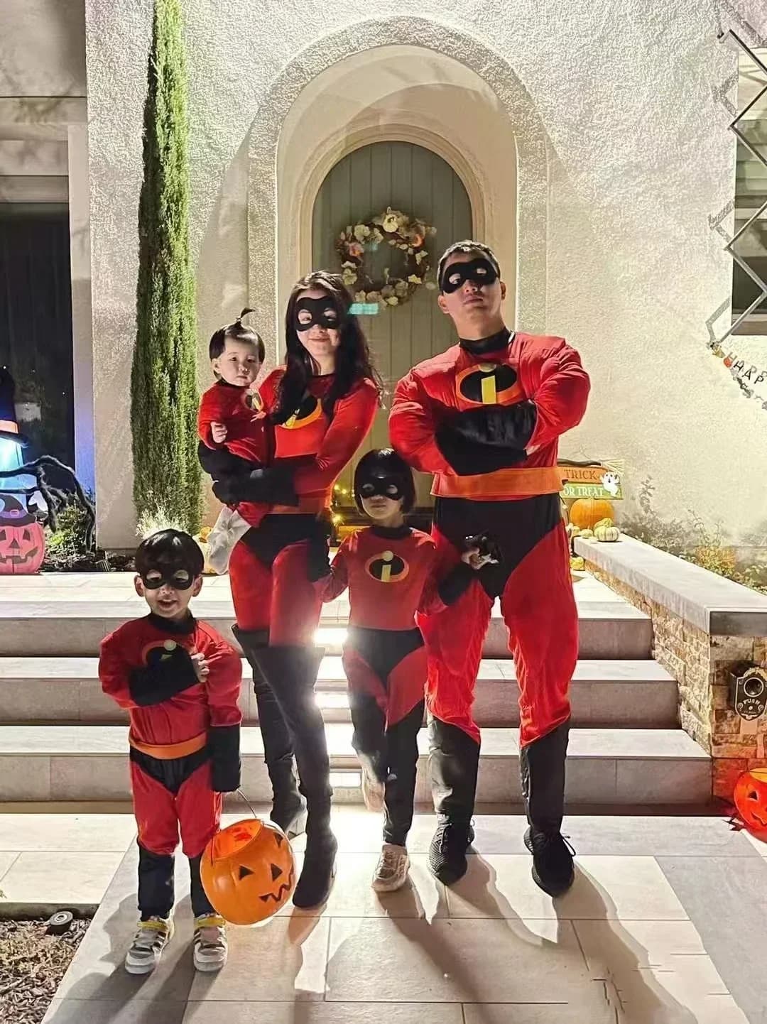 The Incredibles 2 Jumpsuit Cos Suit The Incredibles Halloween Cosplay Performance Costume Anime Cosplay Cosplay Costumes