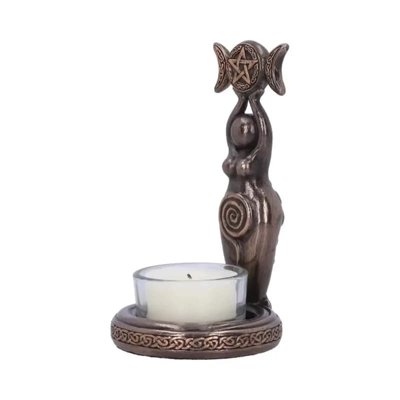 Garden Study Candle Decoration Accessories Home Decoration Resin Candle Holder Light Handmade Ornaments Home Decoration