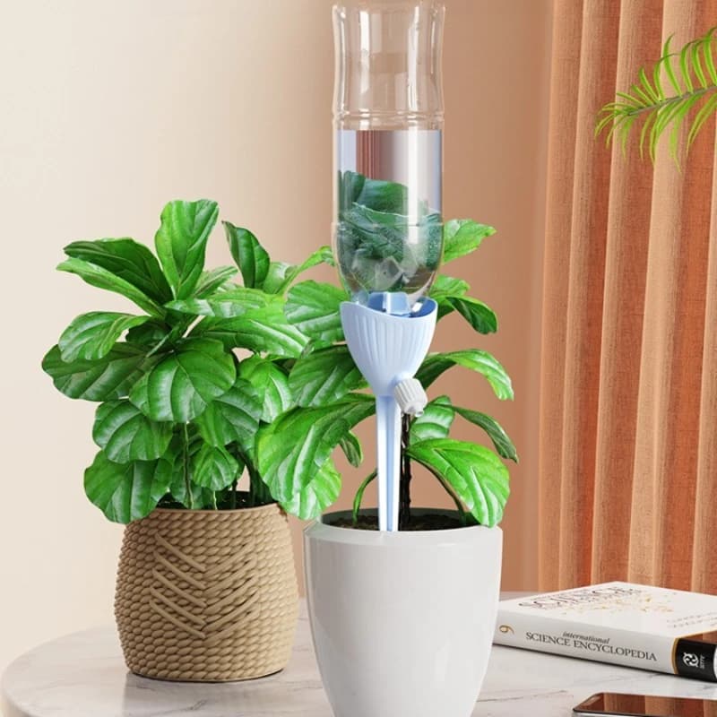 Automatic Drip Irrigation System Adjustable Flow Home Potted Plant Self Watering Device Lazy Garden Flower Watering Tool