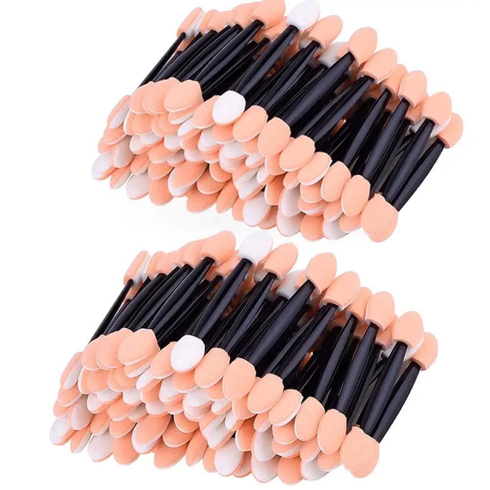 Pack of 200 Disposable Umbrella Brushes with Sponge Tips for the Daily Trick Application