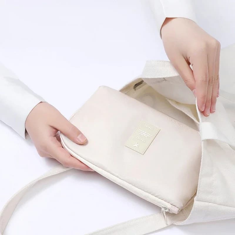 1pc borsa da viaggio digitale portatile custodia da trasporto cavo dati multifunzione borsa per organizer per auricolari borsa da donna borsa per il trucco