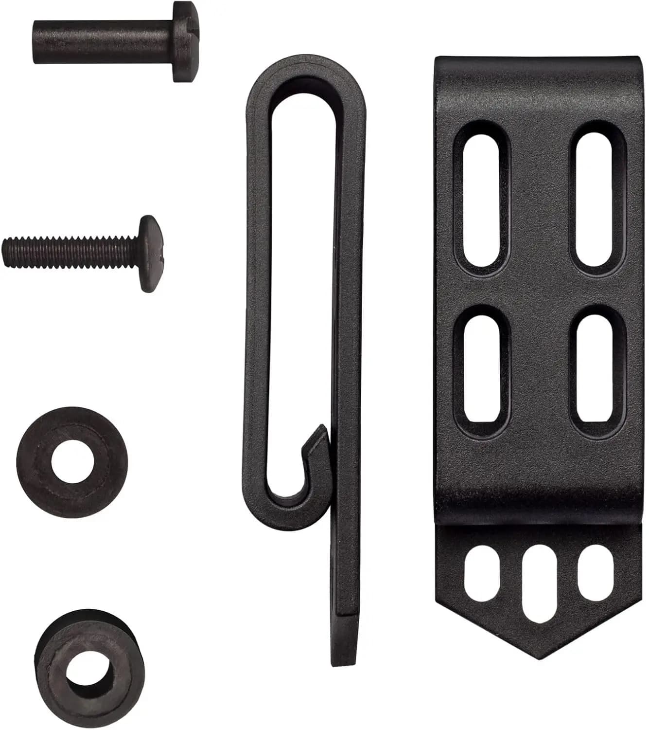 Set di clip a C resistenti (confezione da 2) per cinture e cinghie fino a 1,75 pollici di larghezza, 0,25 pollici di spessore, include accessori