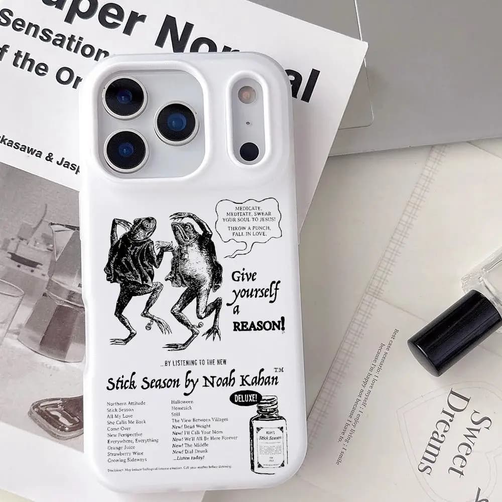 Singer N-noah Kahan Phone Case For IPhone 17 16 15 14 13 12 11 Pro Max Plus Mini Case Clear Jelly Shockproof Soft Cover