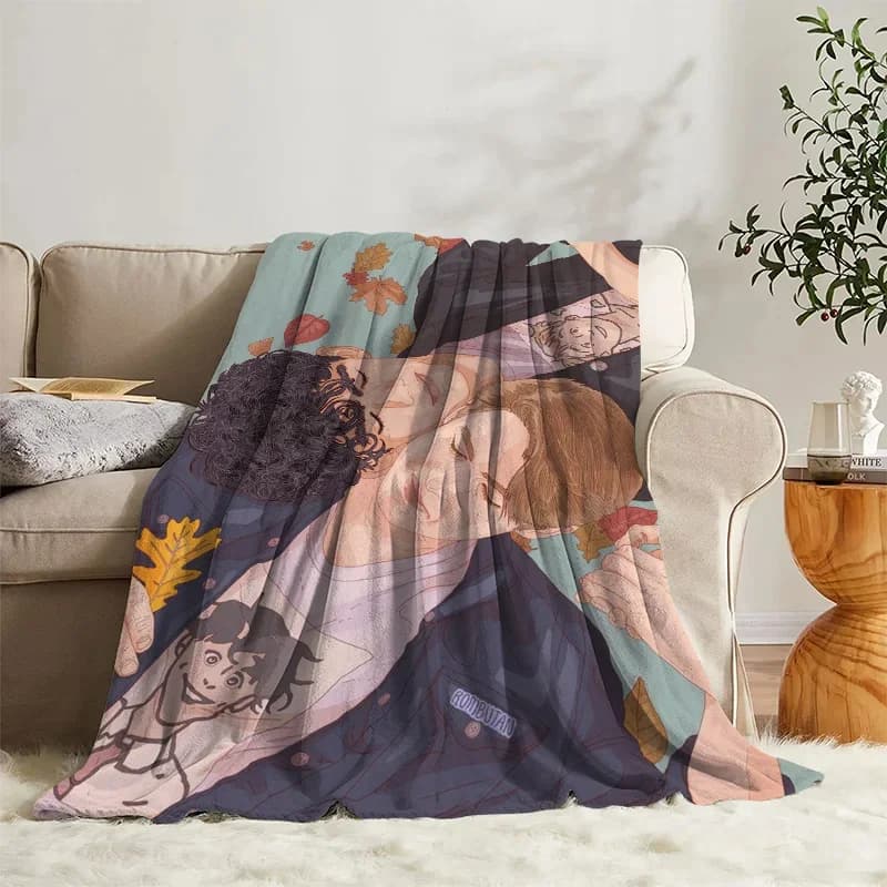 Soffice coperta Heartstopper letto divano Camp Nap Bedroom Decor copriletto morbido pile tessili per la casa compleanno coperta regalo di nozze