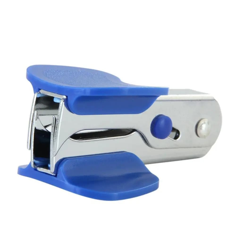 Rimuovi Graffette Portatile con Blocco di Sicurezza, Strumento per la Rimozione di Graffette, Forniture per Rilegatura, Utensile per Studenti