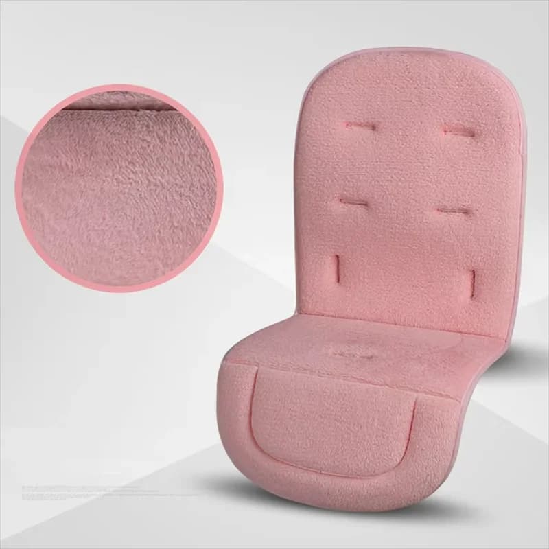 Cuscino per passeggino semplice in tinta unita Cuscino per sedia da pranzo per bambini morbido universale per quattro stagioni Cuscino per sedile morbido per passeggino