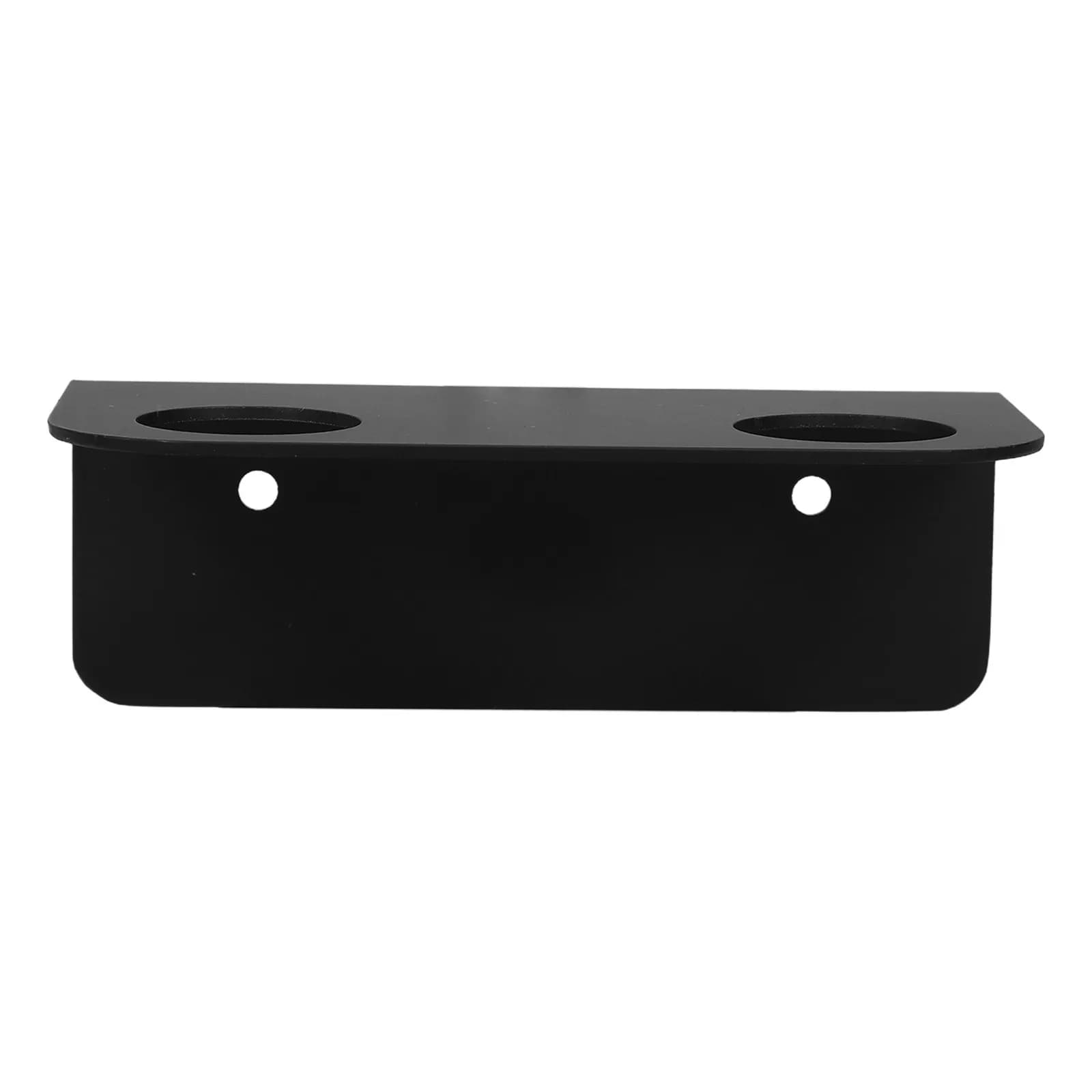 Supporto per Dispenser di Sapone da Parete in Acciaio Inox, Installazione Senza Foratura, Porta Bottiglia per Bagno, Casa, Hotel, Nero