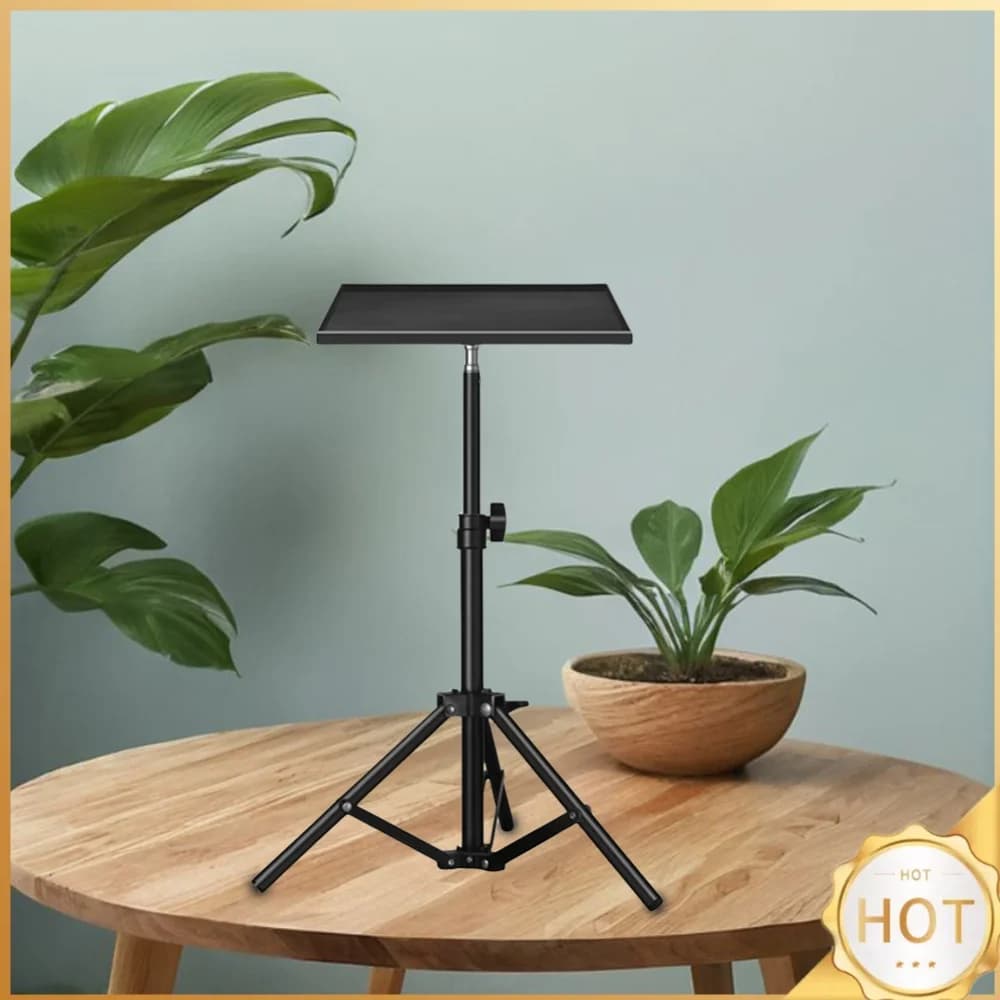 Universal Laptop Projector Tripod Stand Telescopic Rod Standing Floor Projector Stand Camera Holder Stand for Projector Monitors
