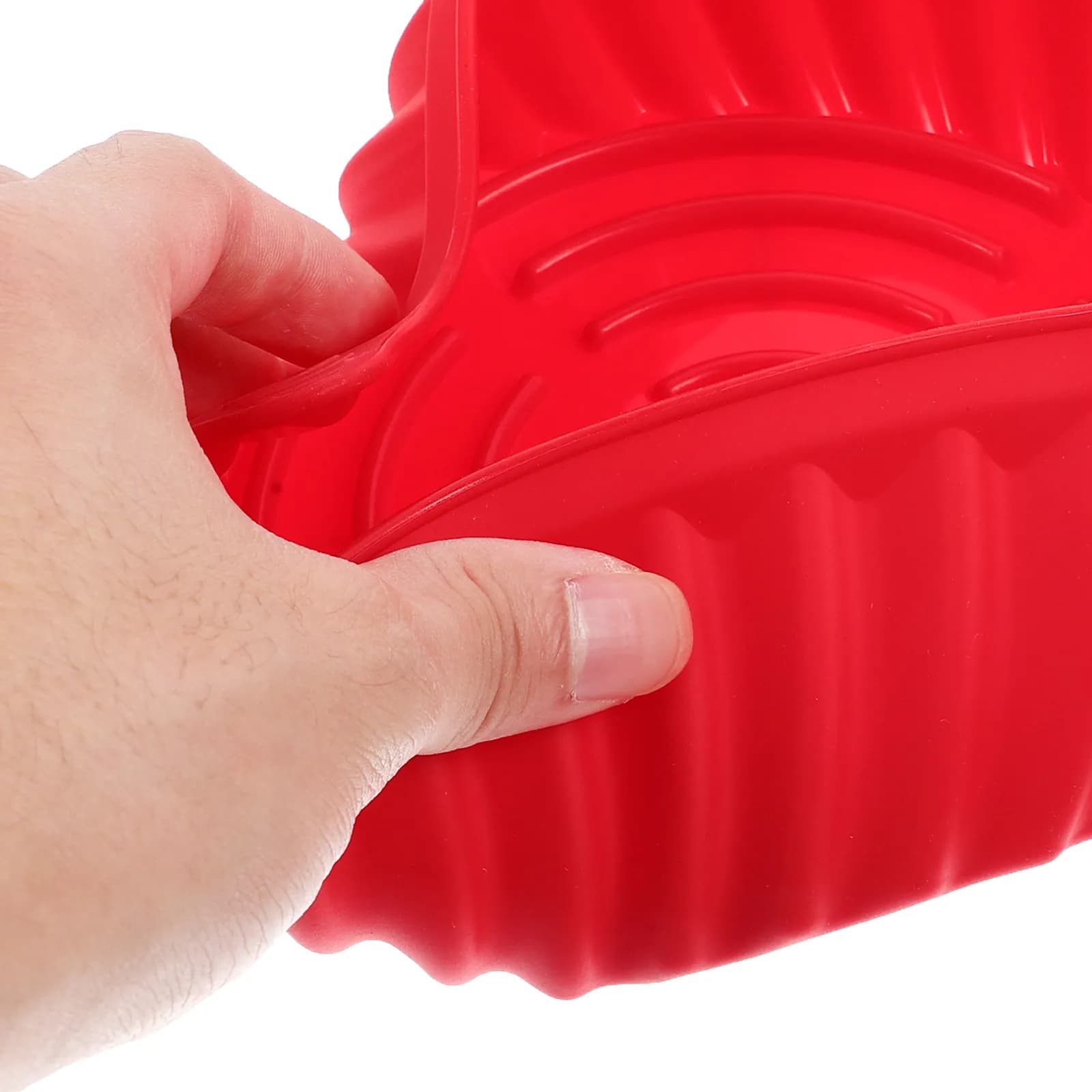 Tappetino in Silicone Premium per Friggitrice ad Aria, Riutilizzabile, Antiaderente, per Cuocere, Cuocere a Vapore, Ravioli, Panini, Dim Sum, Vassoio per Friggitrice ad Aria