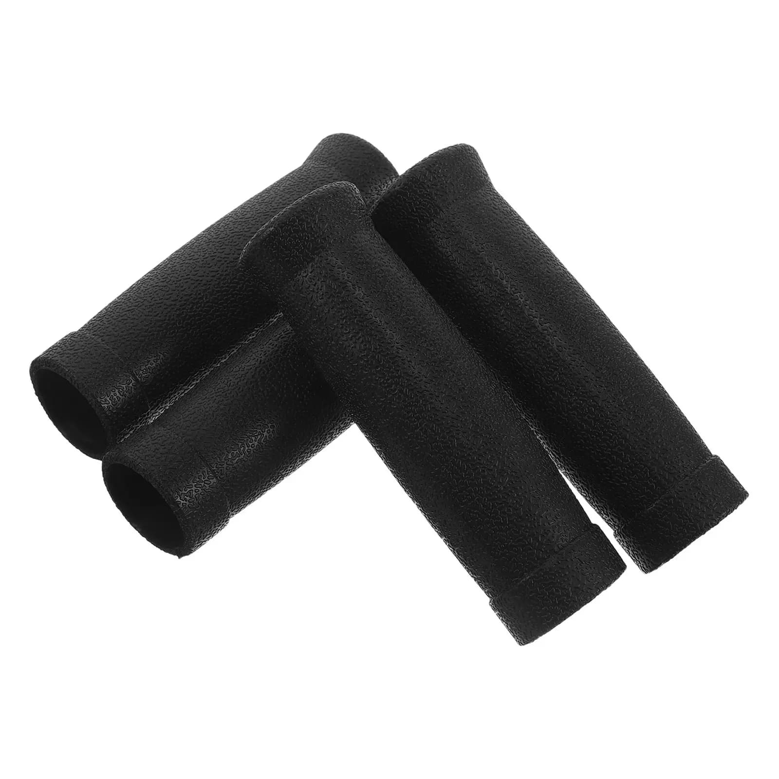 4 Pezzi Accessori per Attrezzature Fitness, Manopole Ergonomiche Antiscivolo per Bilanciere, Coperture per Sollevamento Pesi e Trazioni