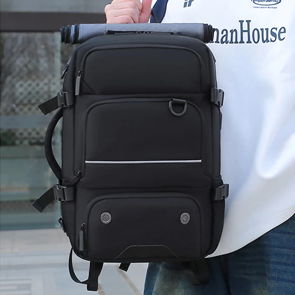 Zaino per laptop per notebook da 13.3 14 15.6 17.3 pollici Custodia Uomo Donna Adolescenti Computer Zaino da viaggio impermeabile di grande capacità