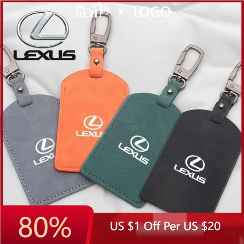 2026 Nuovi Adesivi Interni in Pelle Scamosciata per Auto, Custodia Protettiva Completa per Chiave Smart NFC per Lexus CT ES GS NX IS2