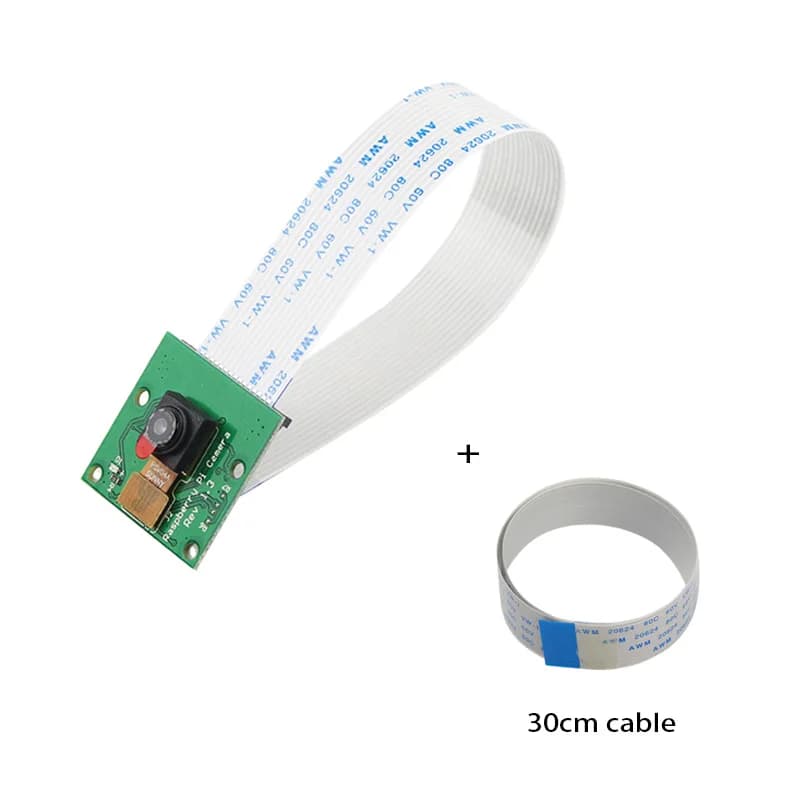 Camera module Raspberry Pi 4 model B with 30 cm cable Camera webcam Mini camera 1080p for Raspberry Pi 4 model B 3B + 3B