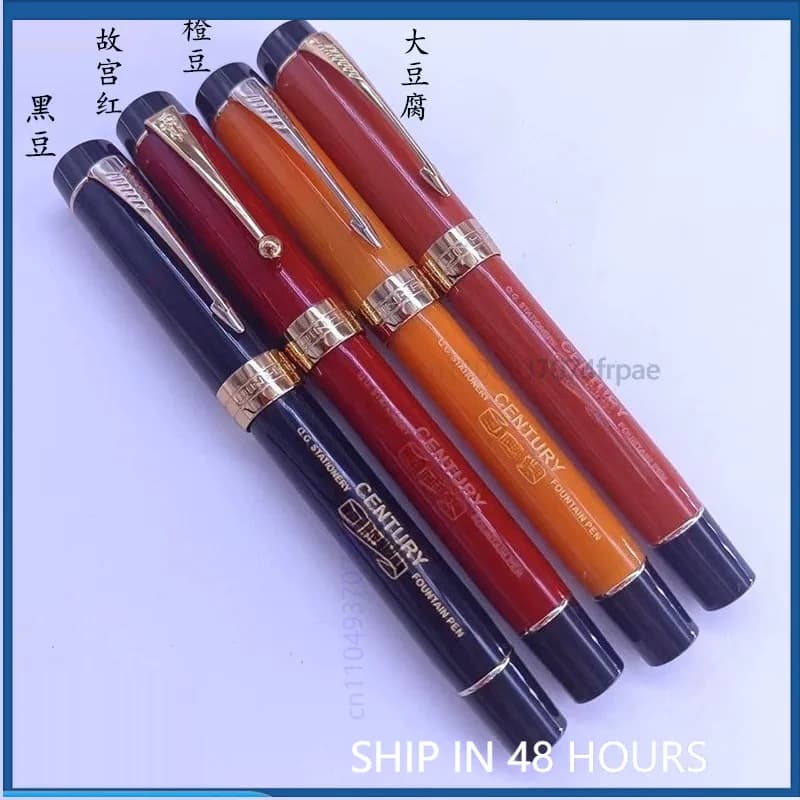 For Jinhao Century 100 Engraved Fountain Pen Business Calligraphy Practice Luxury Gift Writing Stationery