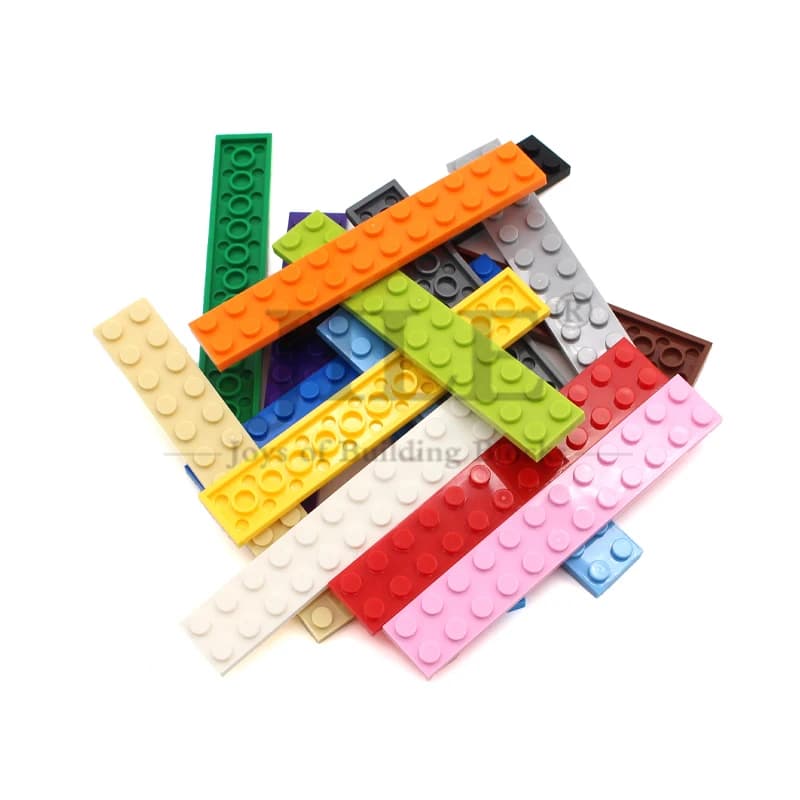 10 pz Moc Mattoni 2445 Piastra 2x12 Building Block Piatto FAI DA TE Costruire Compatibile Assemblaggio Piccole Particelle Regalo Creativo Giocattoli